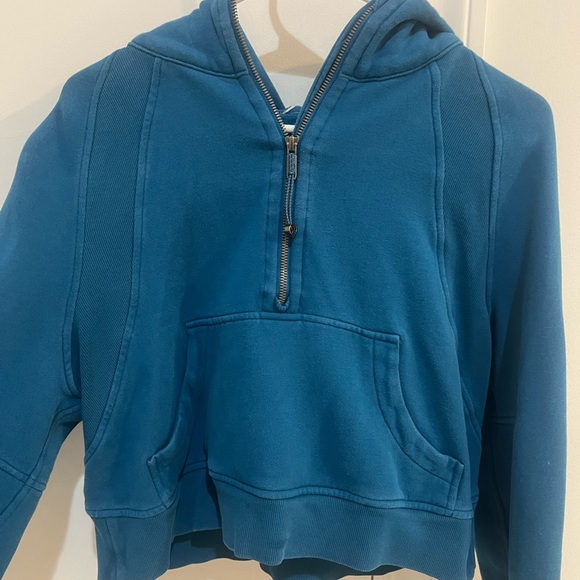 LULULEMON SCUBA HALF ZIP - SIZE XS/S - Dark Teal - Picture 2 of 3